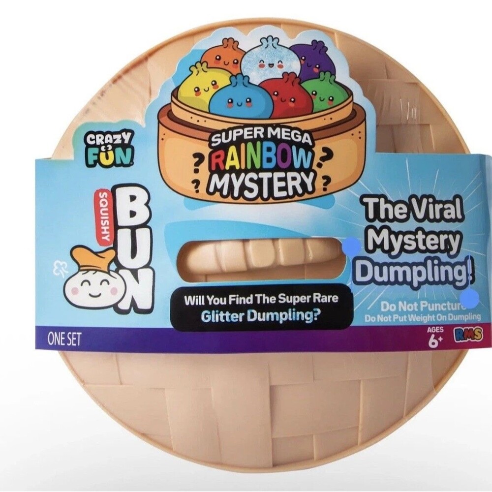 Sealed SUPER MEGA RMS Brand🌈 Rainbow Mystery DUMPLING RARE🌟 GLITTER CHASE